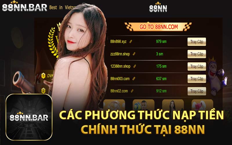 Các Phương Thức Nạp Tiền Chính Thức Tại 88NN