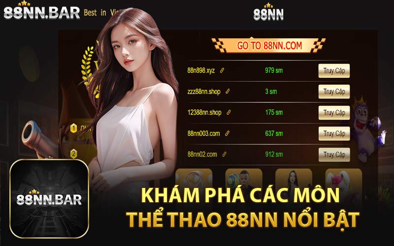 Khám Phá Các Môn Thể Thao 88NN Nổi Bật