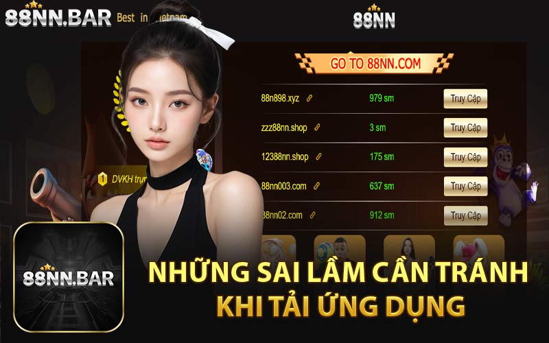 Những Sai Lầm Cần Tránh Khi Tải Ứng Dụng