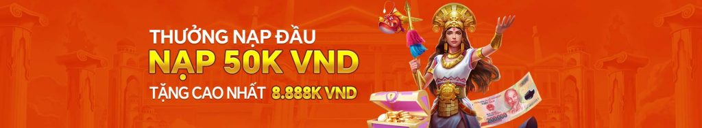 Thưởng nạp đầu 50K tại 88nn.bar